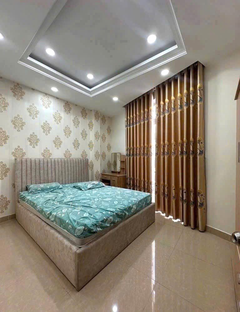 Bán Nhà Hẻm Xe Hơi 50m2, 4 Tầng Đặng Văn Bi Trường Thọ Thủ Đức Chỉ Hơm 6 tỷ Hiếm Có - Ảnh 1